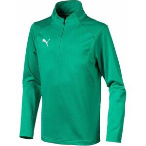 Tričko s dlhým rukávom Puma  LIGA Training 1/4 Zip Top Jr