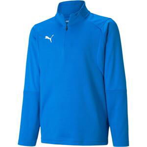 Tričko s dlhým rukávom Puma  LIGA Training 1/4 Zip Top Jr