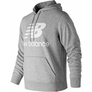 Mikina s kapucňou New Balance M NB ESSENTIALS STACKED LOGO PO HOODIE