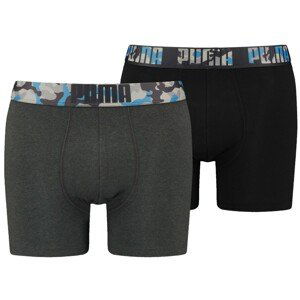 Boxerky Puma  Multi Logo Boxer 2p