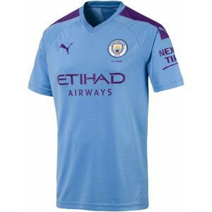 Dres Puma MCFC HOME Shirt Replica SS with Sponsor 2019/20