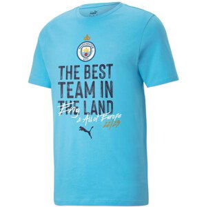 Tričko Puma Manchester City 2022/23 CL Champions Youth Tee