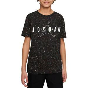 Tričko Jordan Jordan Color Mix AOP T-Shirt Kids Schwarz F023
