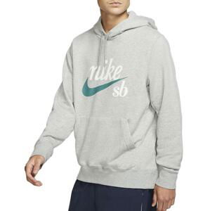 Mikina s kapucňou Nike M NK SB HOODIE WASHED ICON