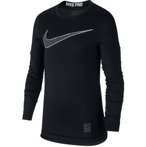 Tričko s dlhým rukávom Nike B  Pro  TOP LS COMP HO18 2