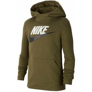 Mikina s kapucňou Nike B NSW PO HOODIE CLUB FLC HBR