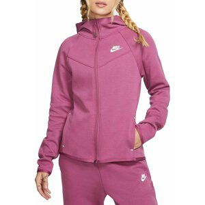 Mikina s kapucňou Nike W NSW TCH FLC WR HOODIE FZ