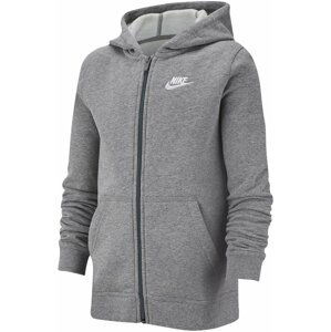 Mikina s kapucňou Nike B NSW HOODIE FZ CLUB