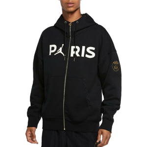 Mikina s kapucňou Jordan M J PSG FZ TRAVEL FLEECE HOODIE