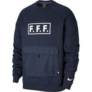 Mikina Nike FFF U NK QUEST FLC CREW LS