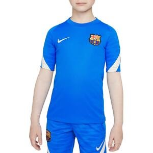 Tričko Nike FC Barcelona Strike Big Kids  Dri-FIT Short-Sleeve Soccer Top