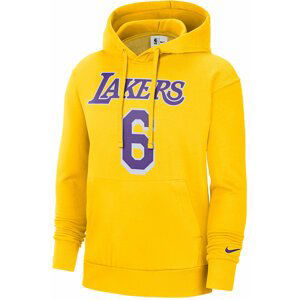 Mikina s kapucňou Nike LOS ANGELES LAKERS ESSENTIAL MAN NBA PULLOVER FLEECE HOODIE