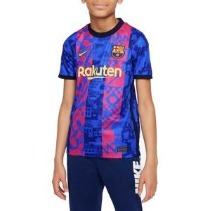 Dres Nike FC Barcelona 2021/22 Stadium Third Big Kids Soccer Jersey