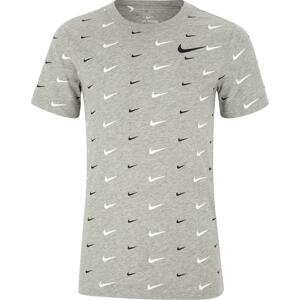 Tričko Nike  Swoosh T-Shirt Kids Grau F063