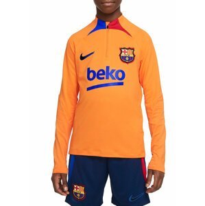 Tričko s dlhým rukávom Nike  FC Barcelona Strike Drill Top Kids