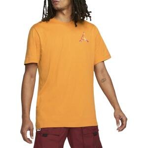 Tričko Jordan Jordan Jumpman 3D T-Shirt Orange Red