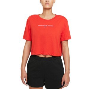 Tričko Nike  Yoga Women s Cropped Graphic T-Shirt