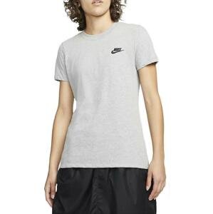 Tričko Nike  Club T-Shirt Women Grey