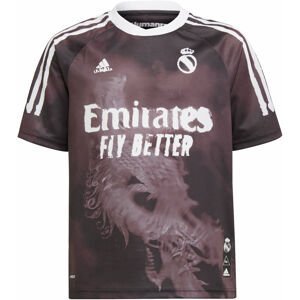 Dres adidas REAL MADRID HUMAN RACE JERSEY YOUTH