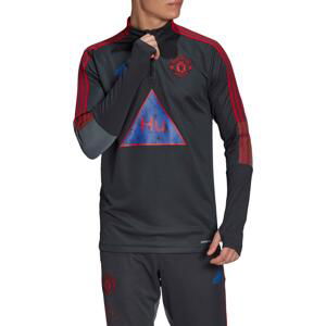 Tričko s dlhým rukávom adidas MUFC HU TR TOP