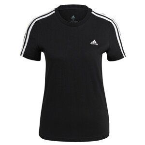 Tričko adidas Sportswear  Sportswear Loungewear Essentials Slim 3-Stripes