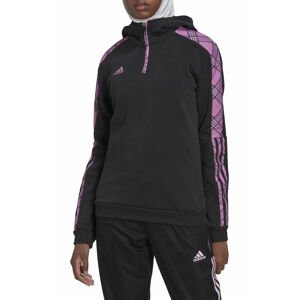 Mikina s kapucňou adidas TIRO HOODY WR W