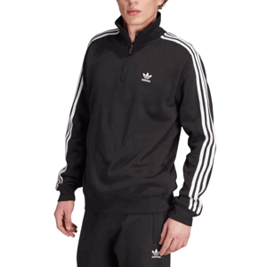 Mikina adidas Originals ADICOLOR CLASSICS 3-STRIPES HALF-ZIP SWEATSHIRT