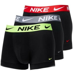 Boxerky Nike  Trunk 3er Pack Boxershort Schwarz Gelb F9SU