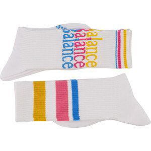 Ponožky New Balance Essentials Celebrate Legacy Crew Socks 2 Pairs