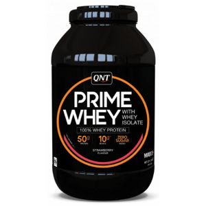 Nápoj QNT PRIME WHEY- 100 % Whey Isolate & Concentrate Blend 2 kg Strawberry