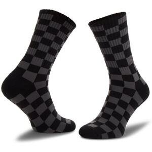 Ponožky Vans MN CHECKERBOARD CREW Black/Charcoal