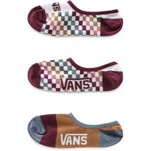 Ponožky Vans WM CHECKED OUT CANOODLES 1-6 3PK