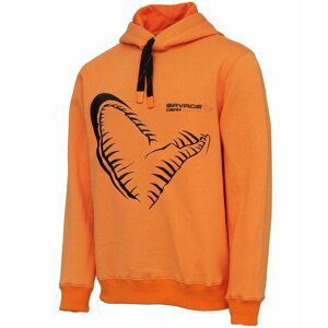 Savage Gear mikina Mega Jaw Hoodie Sun Orange vel. L