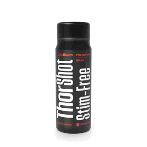 GymBeam Thor Stim-free shot 60 ml vodný melón