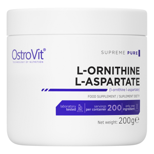 OstroVit L-ornitín L-aspartát Supreme pure 200 g pure