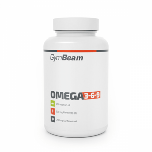 GymBeam Omega 3-6-9 60 kaps. bez príchute