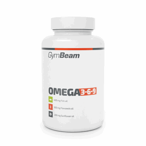 GymBeam Omega 3-6-9 240 kaps. bez príchute