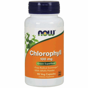 Now Foods Chlorofyl 100 mg 90 kaps.
