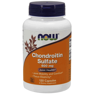 NOW Foods Chondroitin Sulfate 600 mg 120 kaps.