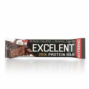 Nutrend Excelent Protein Bar 18 x 85 g čokoládový nugát & brusnice