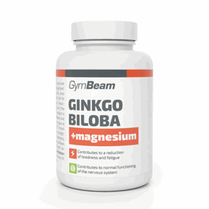 GymBeam Ginkgo Biloba + Magnézium 90 kaps.