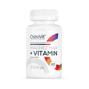 OstroVit Magnez MAX + Vitamín 60 tabs