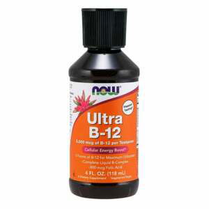 NOW Foods Vitamín B-12 Ultra liquid 118 ml