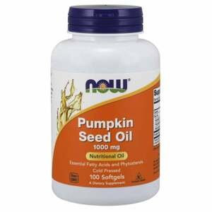 NOW Foods Pumpkin Seed Oil 1000 mg 100 kaps.