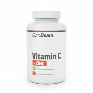 GymBeam Vitamín C + zinok 120 tab.