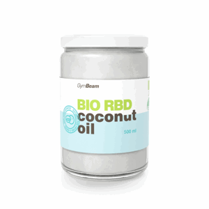 GymBeam BIO RBD Kokosový olej 500 ml