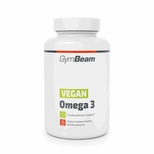 GymBeam Vegan Omega 3 90 kaps.