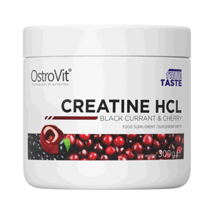 OstroVit Kreatín HCL 300 g čierne ríbezle s čerešňou