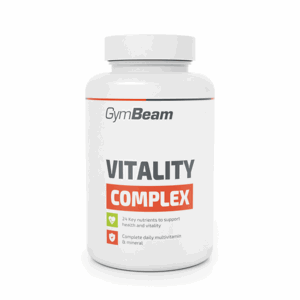 GymBeam Multivitamín Vitality Complex 120 tab. bez príchute