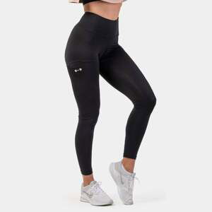 NEBBIA Dámske legíny Active High Waist Smart Pocket Black  S